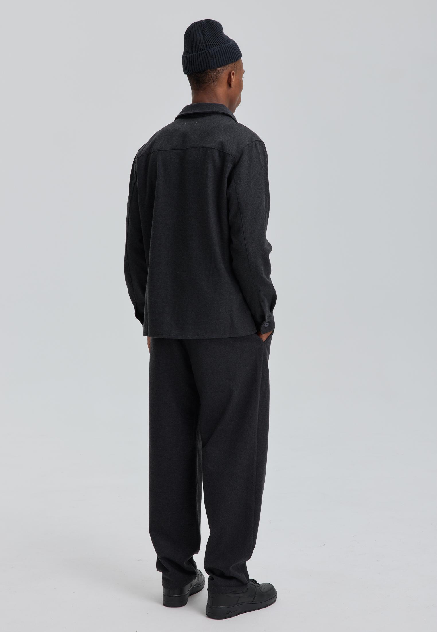 Рубашка - gray M2551