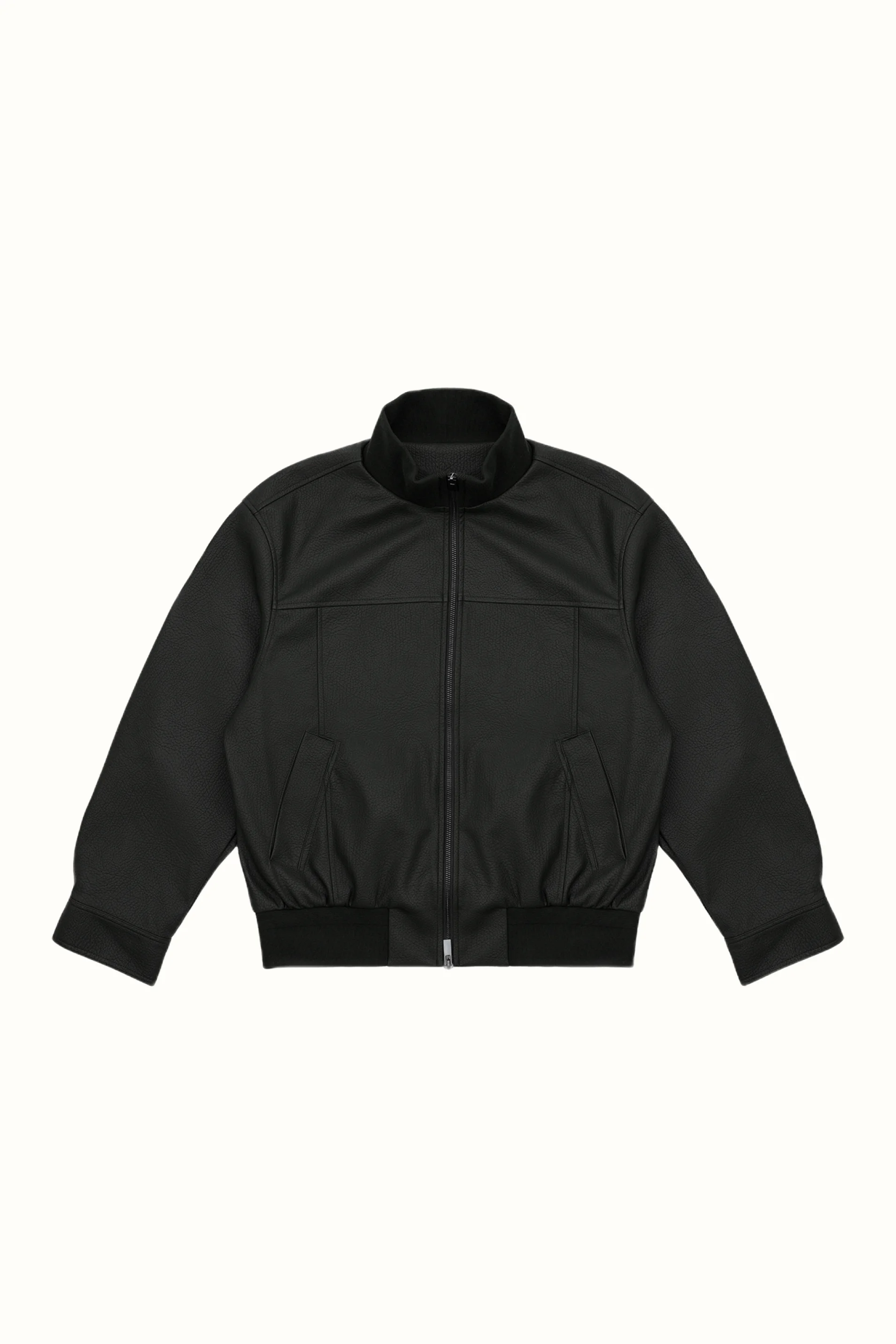 Кожаная куртка-MD6212089 BLACK