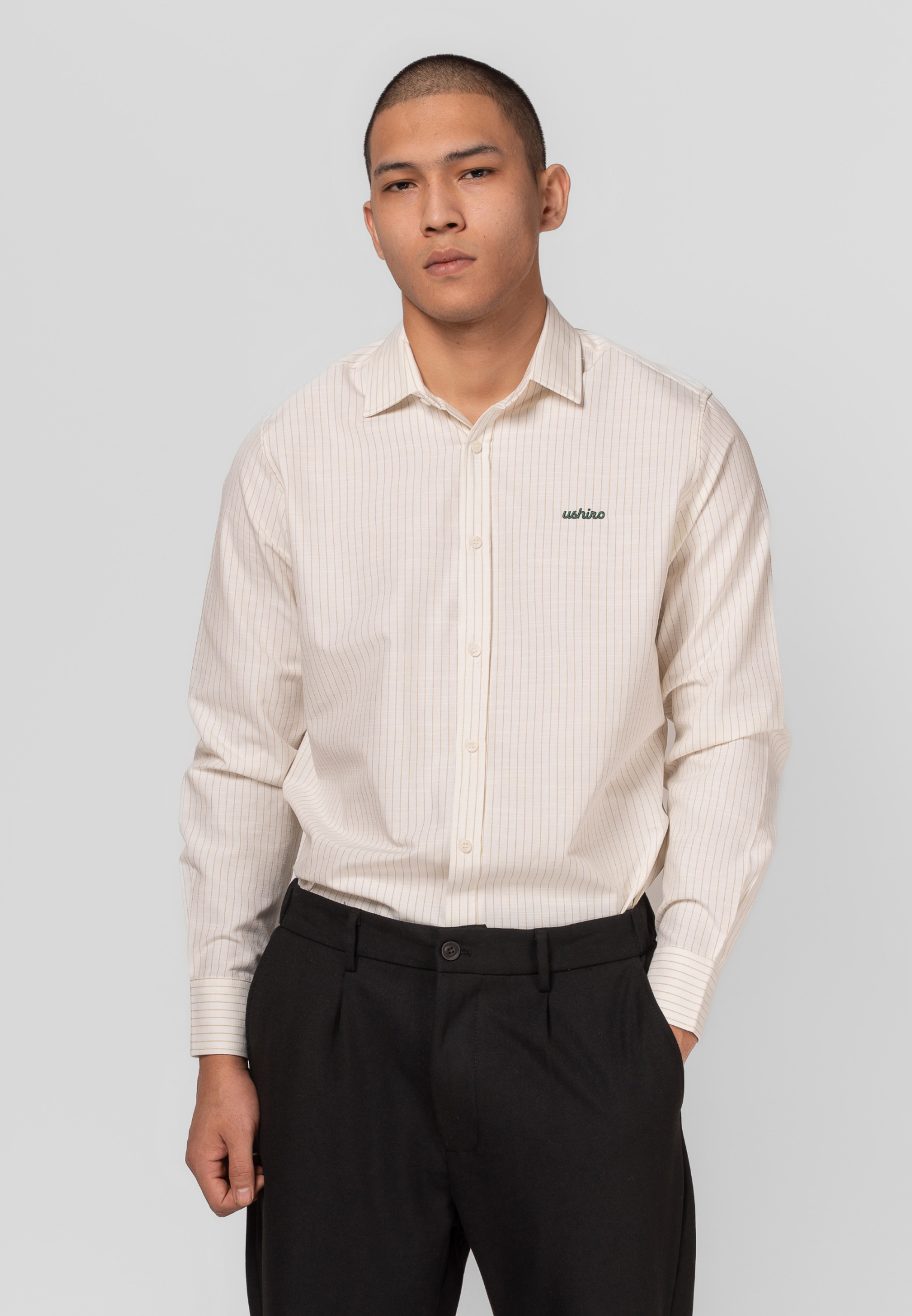 Рубашка - white C5009