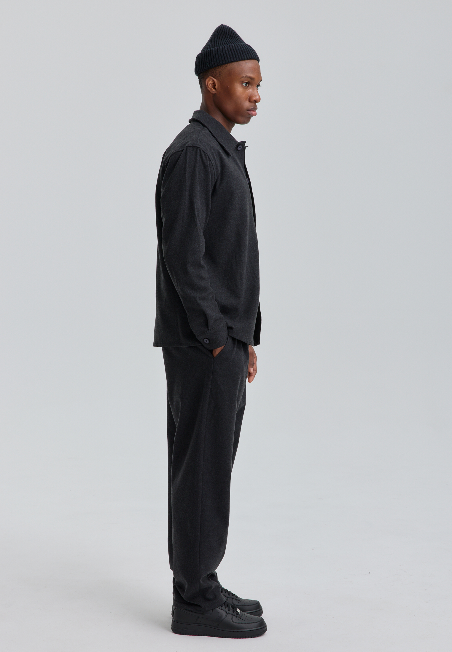 Рубашка - gray M2551