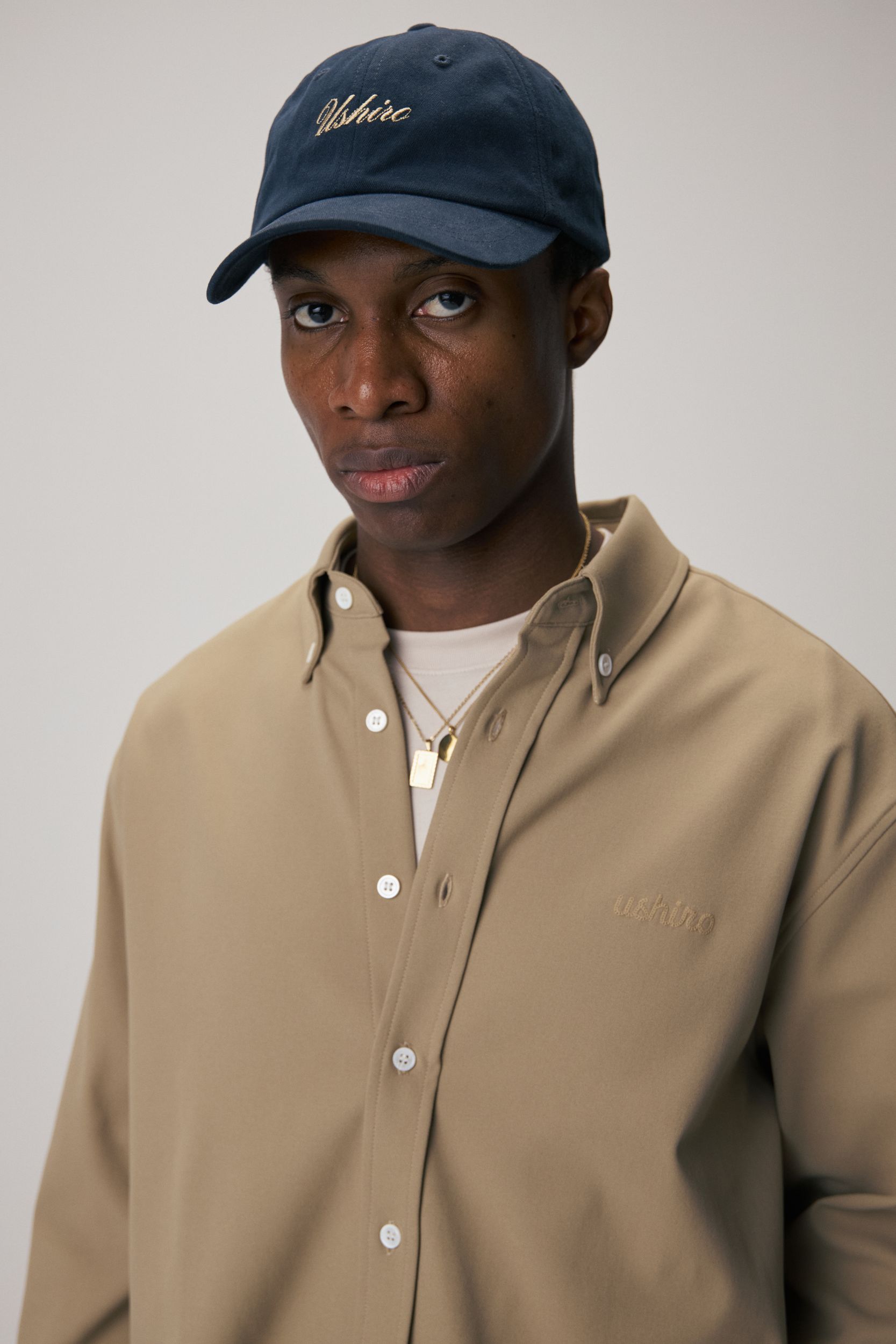 Рубашка - beige S7906