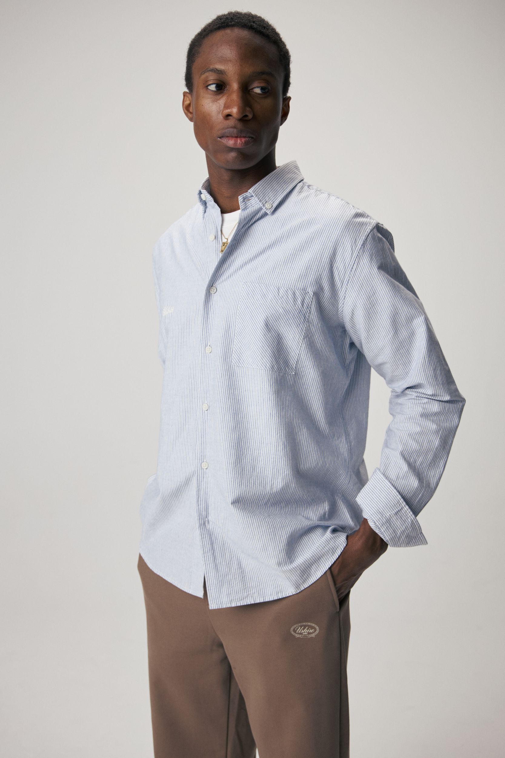 Рубашка-CS2262 BLUE