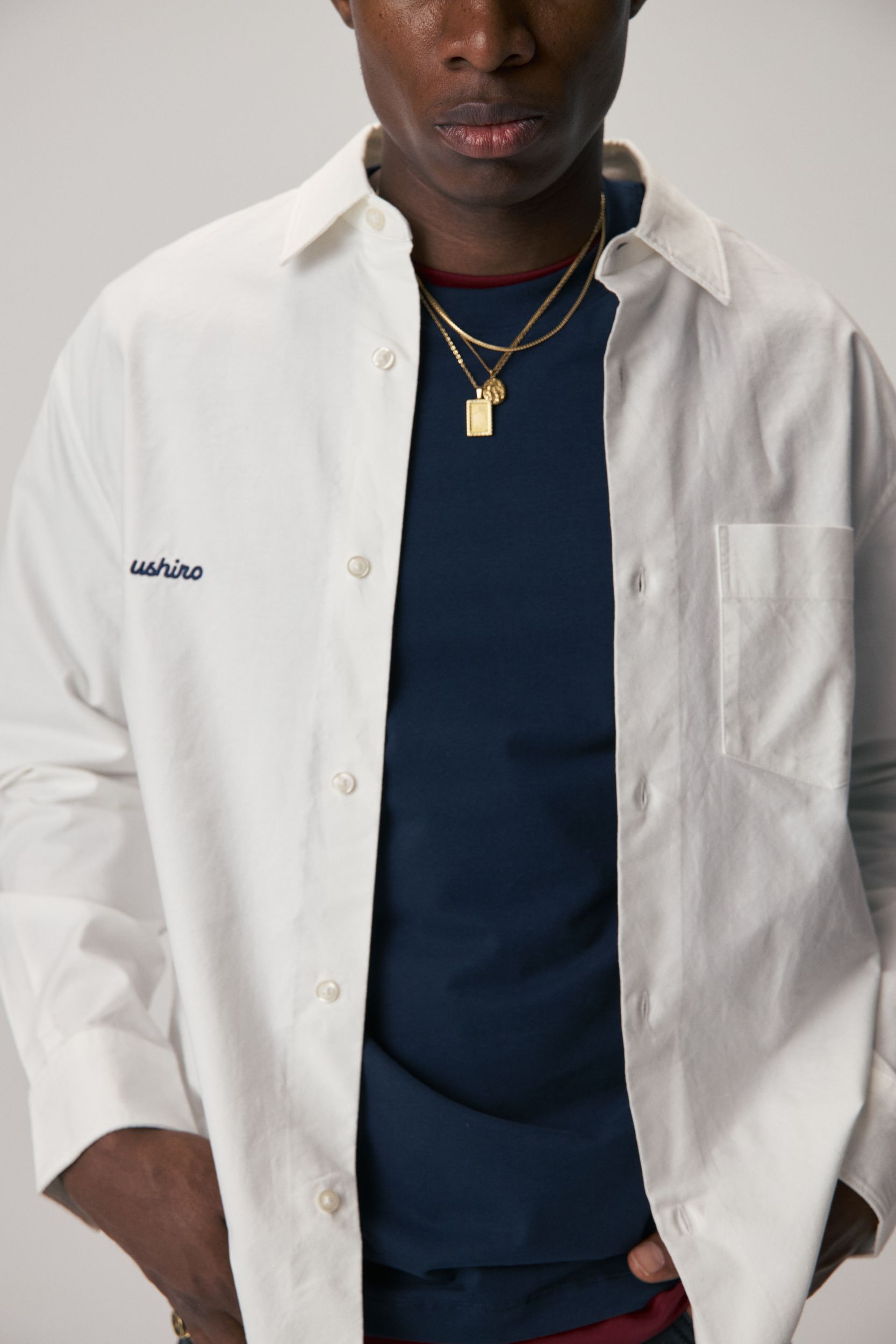 Рубашка-H22231 WHITE