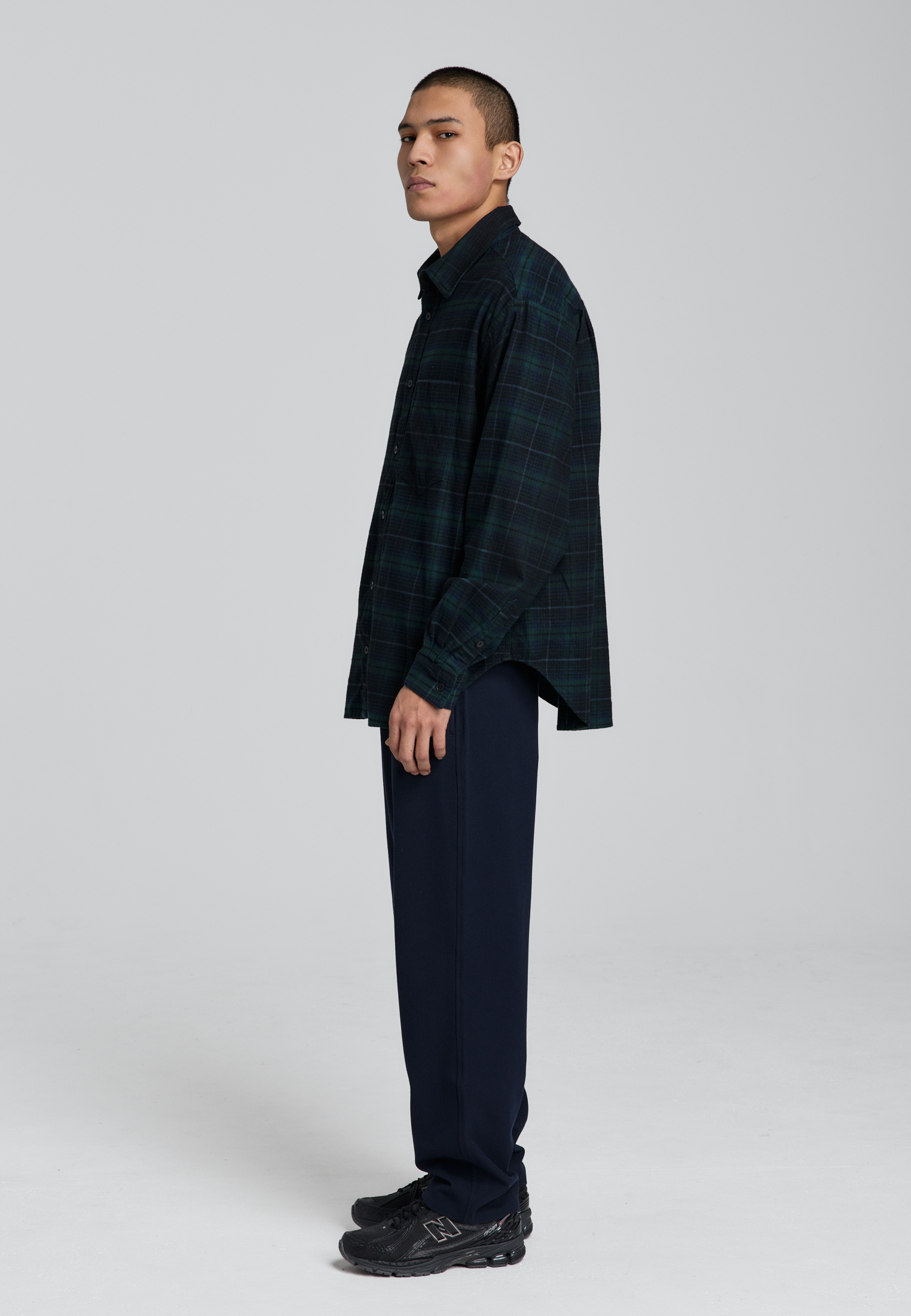 Рубашка - green 3323