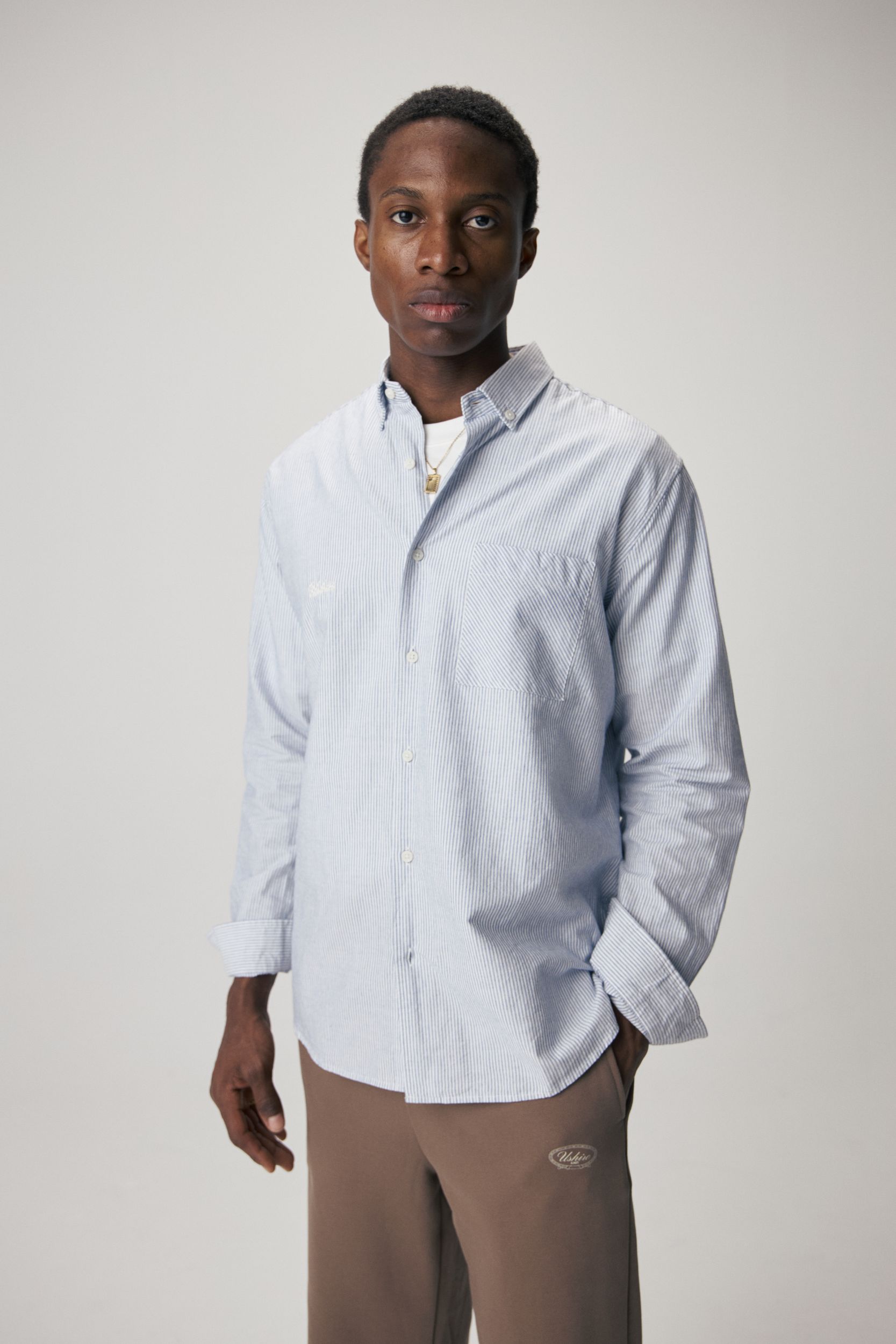 Рубашка-CS2262 BLUE