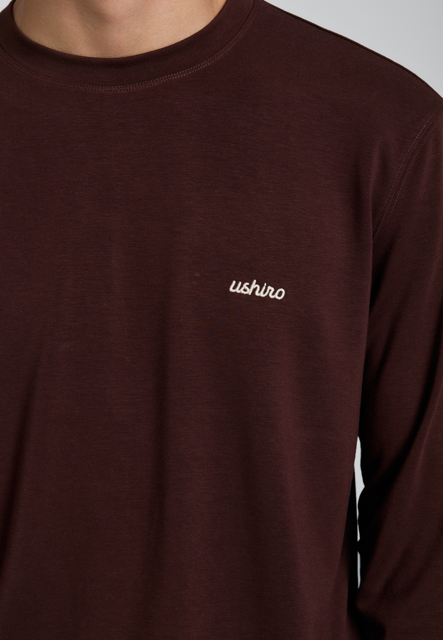 Лонгслив - burgundy M6223123