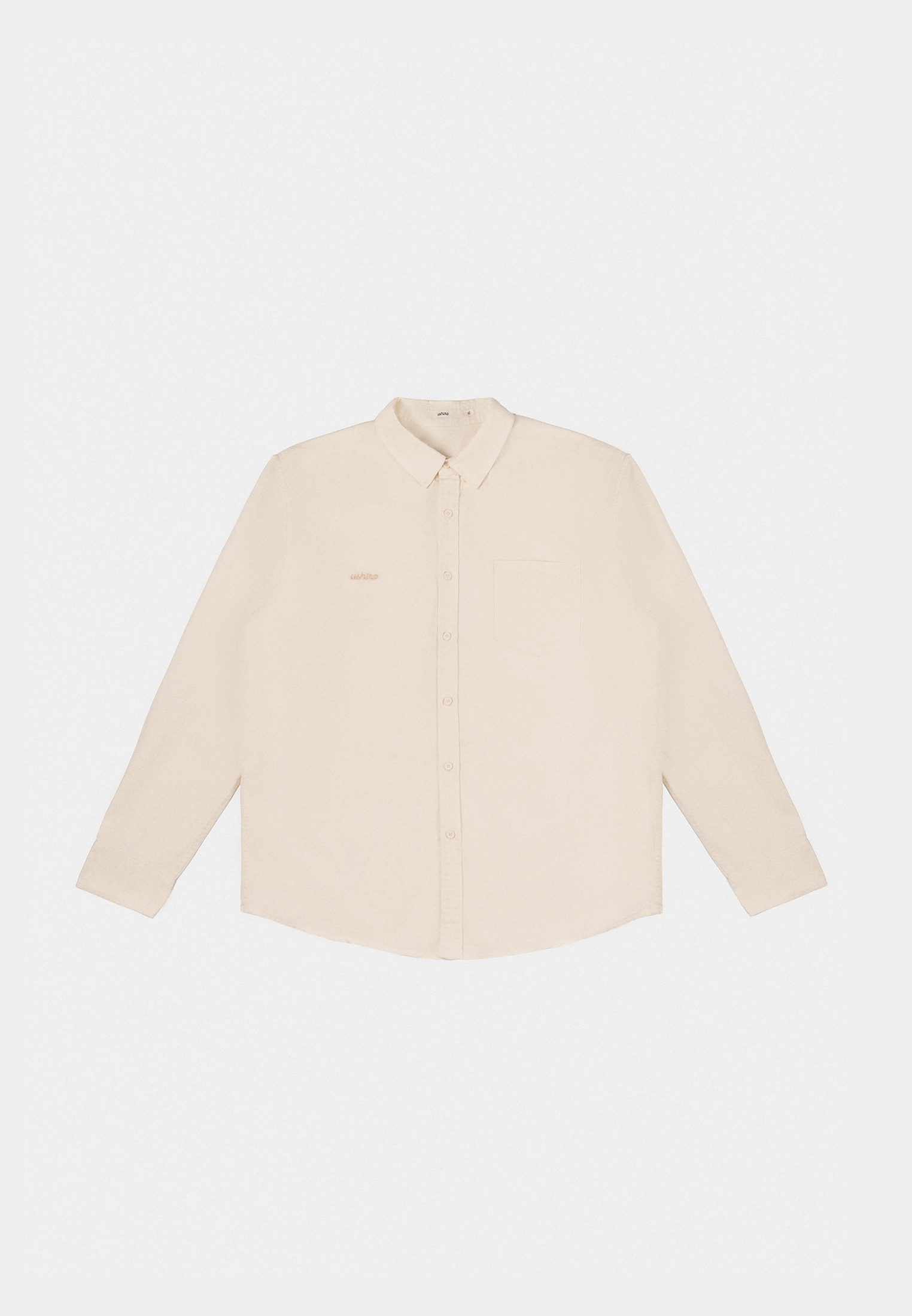 Рубашка - beige W1007