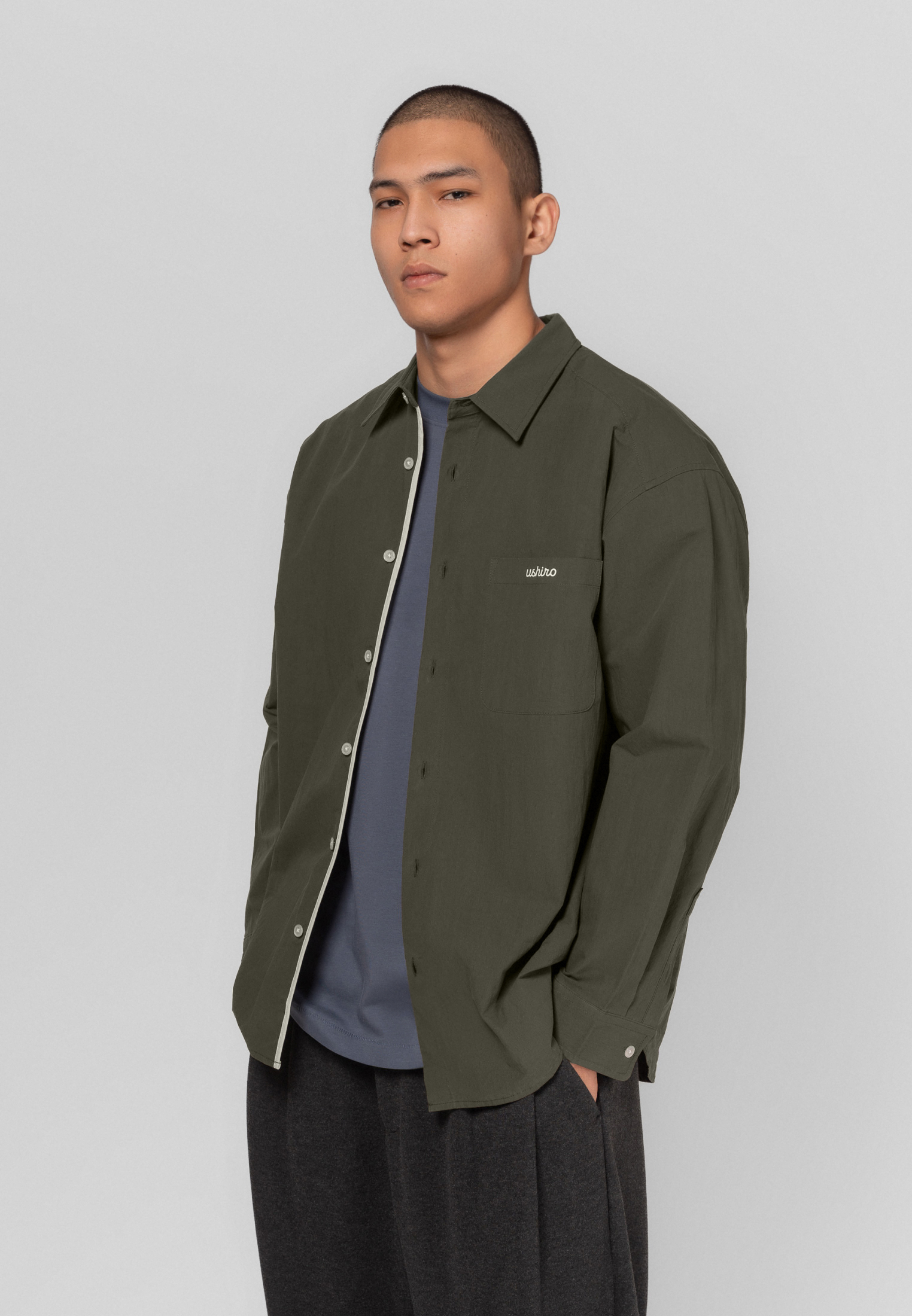 Рубашка - khaki W68094