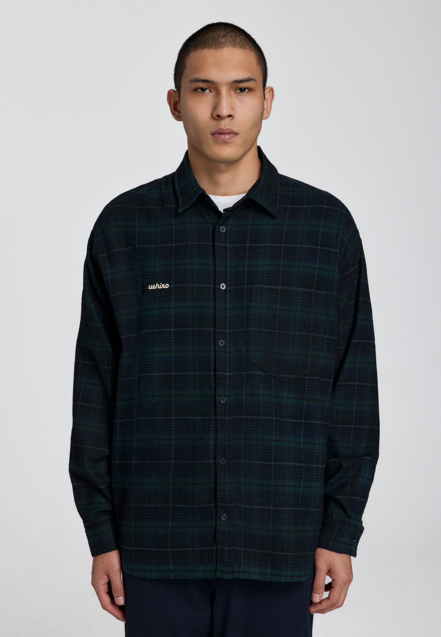 Рубашка - green 3323