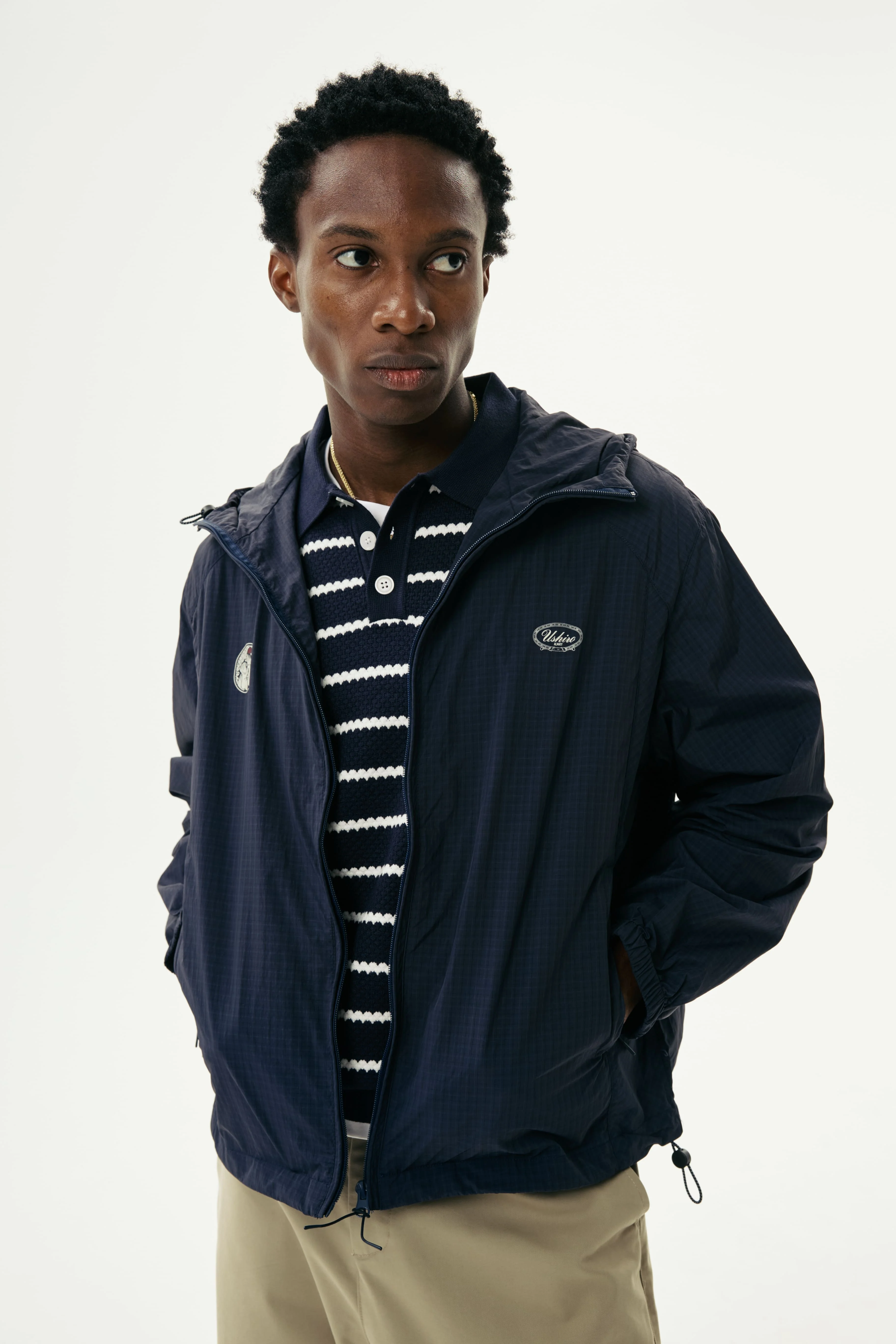Ветровка - navy blue HJ-893