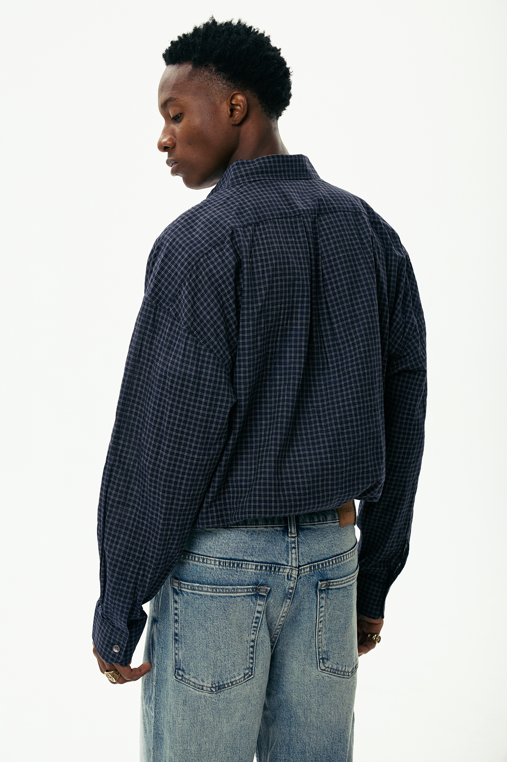 Рубашка - navy blue 3072