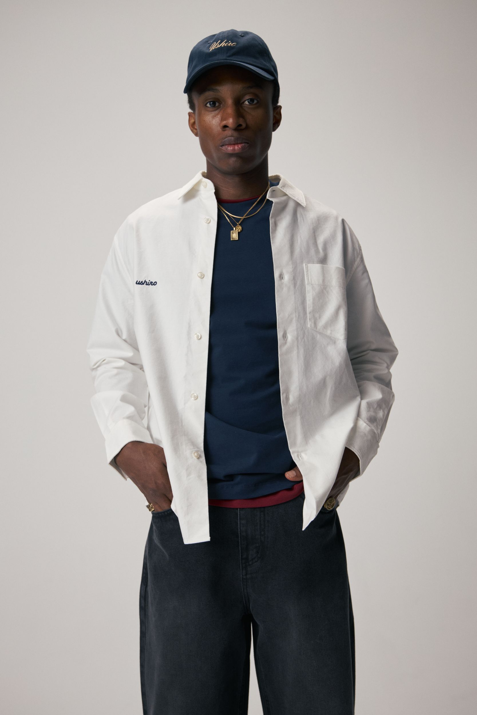 Рубашка-H22231 WHITE