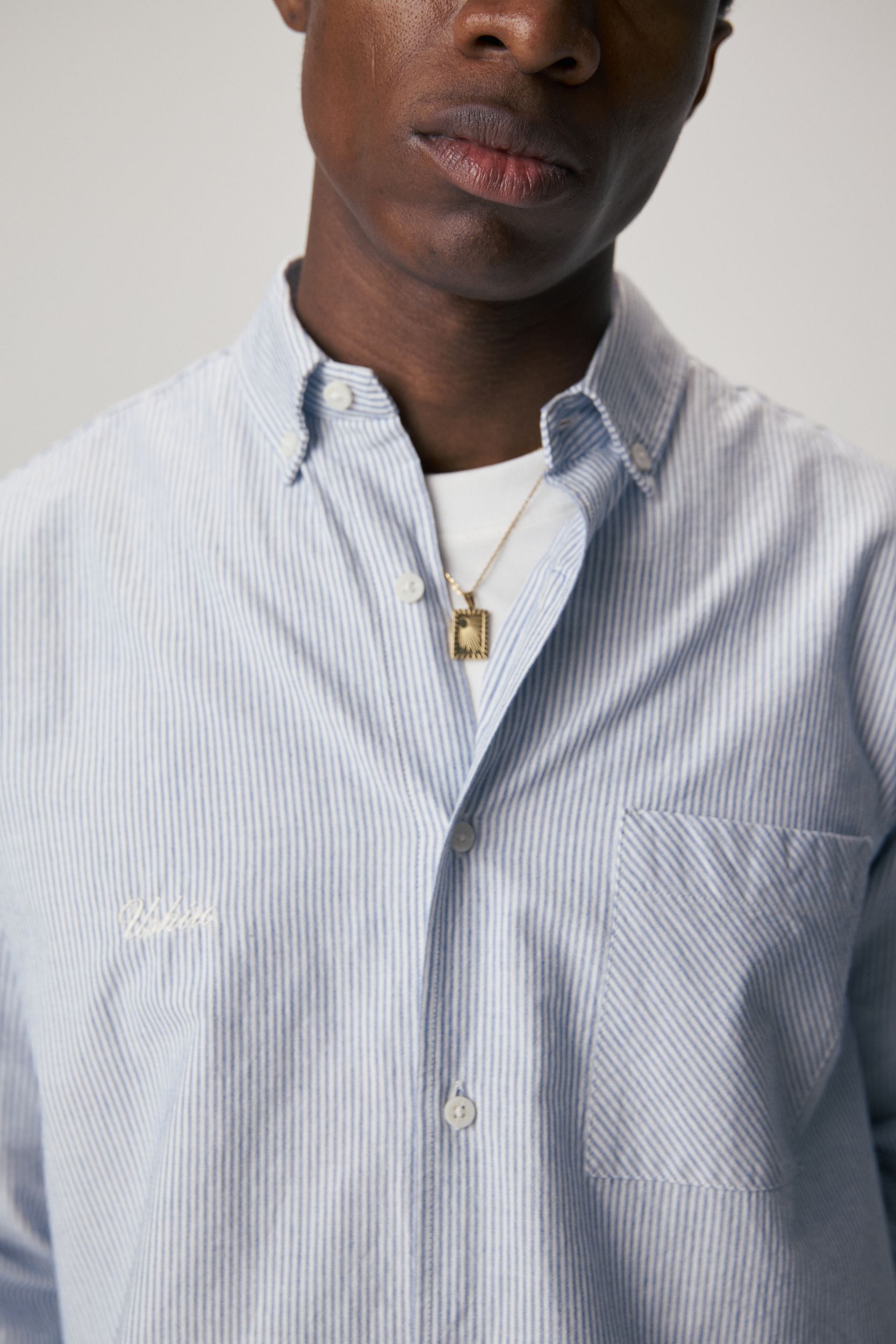 Рубашка-CS2262 BLUE