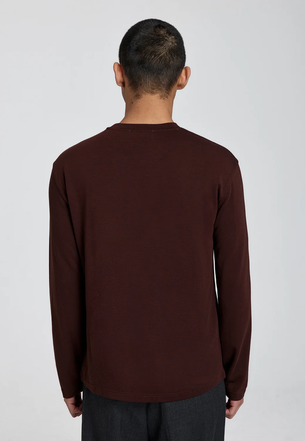 Лонгслив - burgundy M6223123