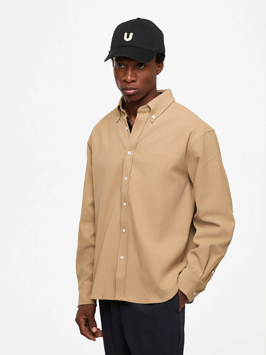 Рубашка - beige S7906