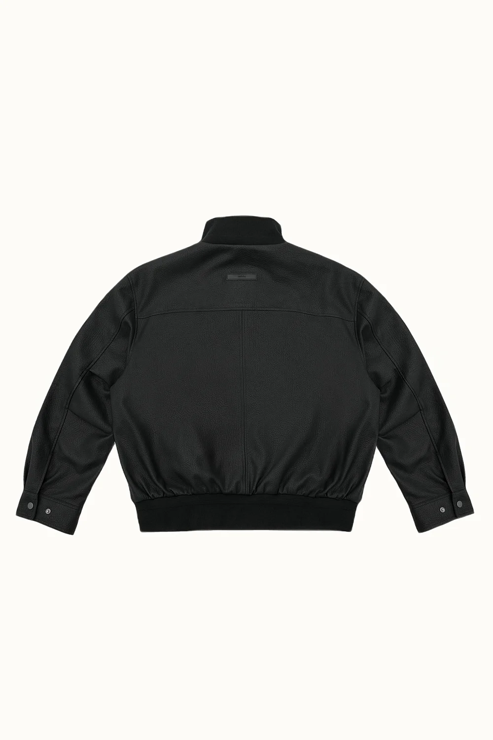 Кожаная куртка-MD6212089 BLACK