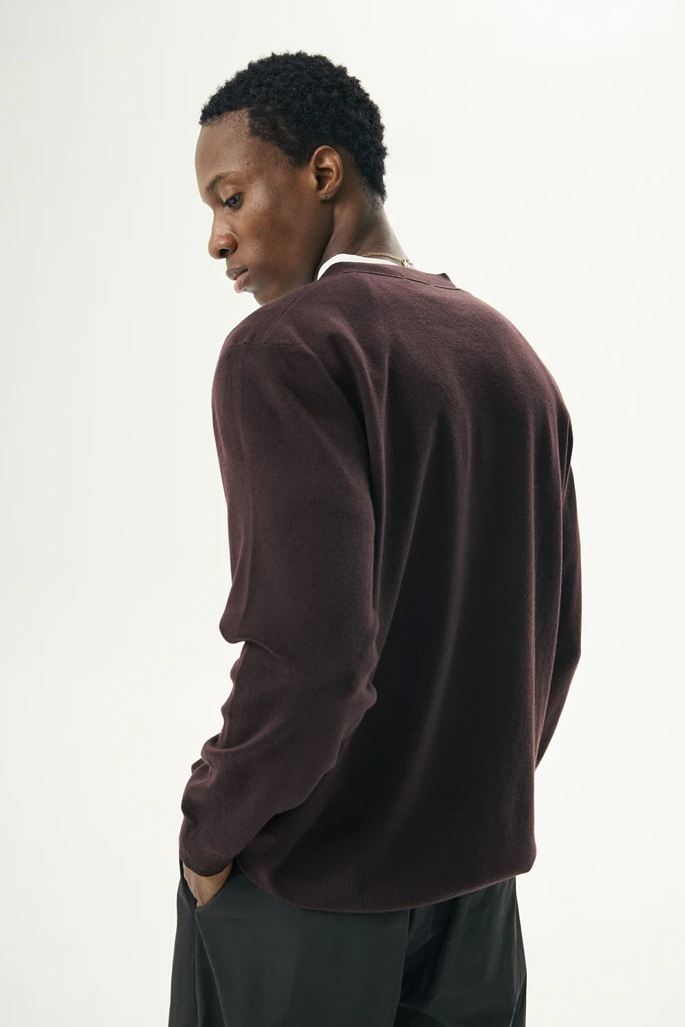 Кардиган - 51061 BURGUNDY