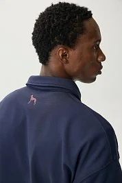 Tazy rugby-sweatshirt - NAVY BLUE