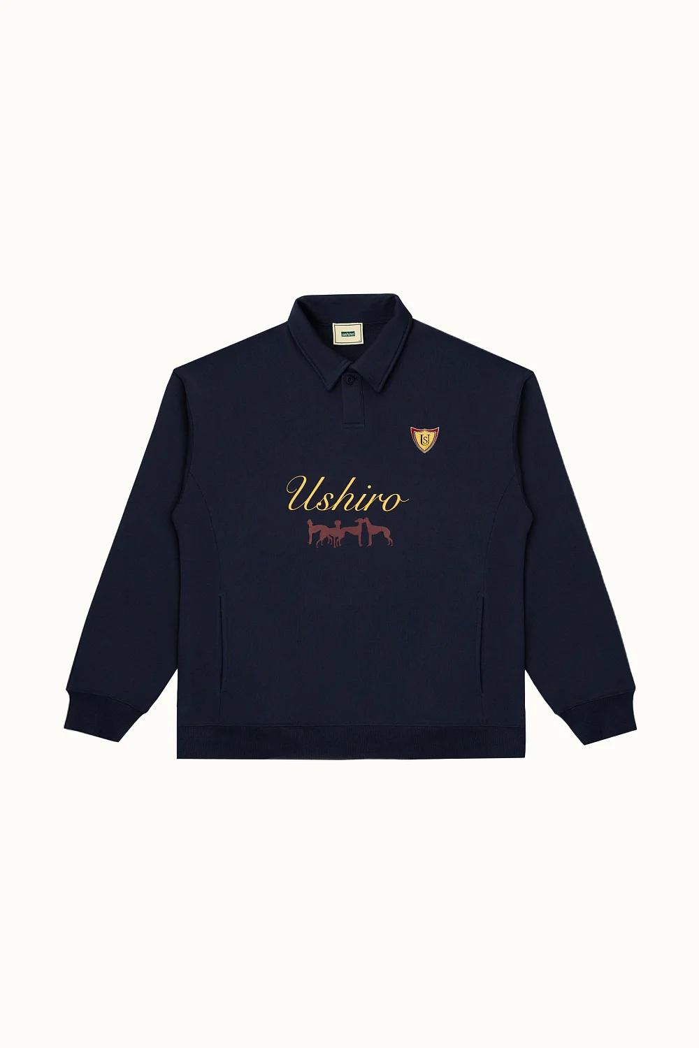 Tazy rugby-sweatshirt - NAVY BLUE