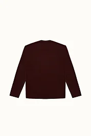 Лонгслив - burgundy M6223123