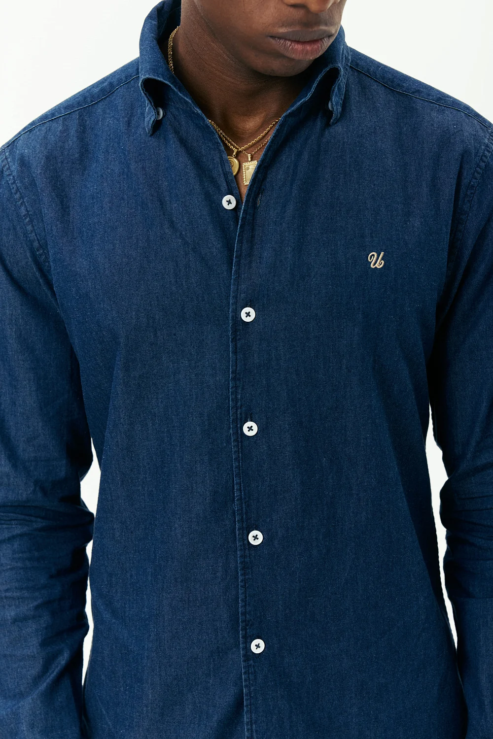 Рубашка - navy blue GD1020