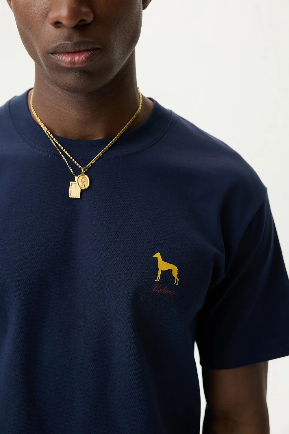 Tazy t-shirt - NAVY BLUE