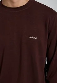 Лонгслив - burgundy M6223123