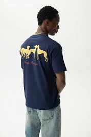 Tazy t-shirt - NAVY BLUE