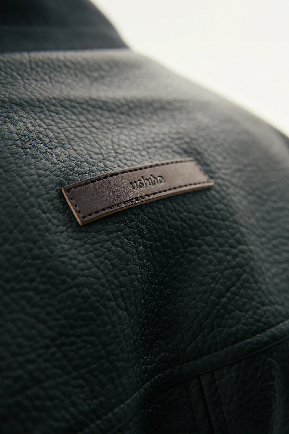 Кожаная куртка-MD6212089 BLACK
