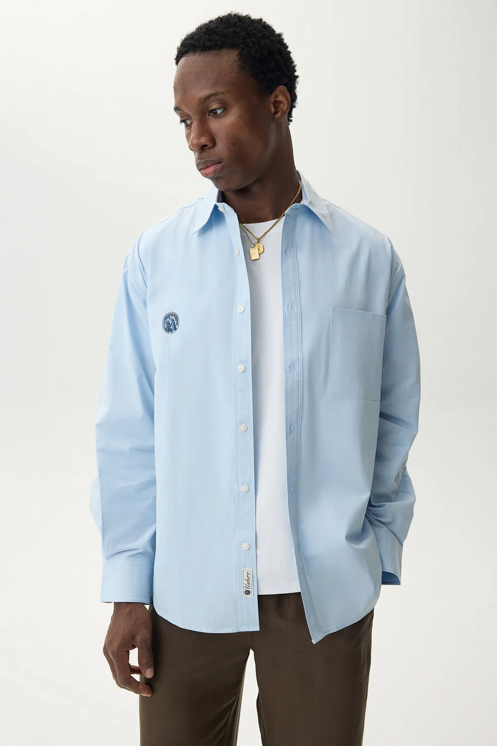 Рубашка - FS107 light blue