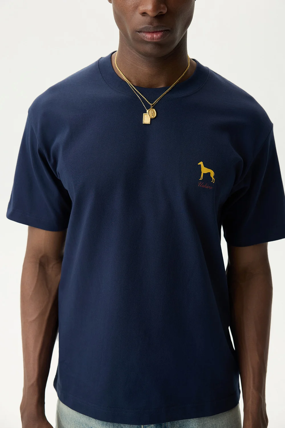 Tazy t-shirt - NAVY BLUE