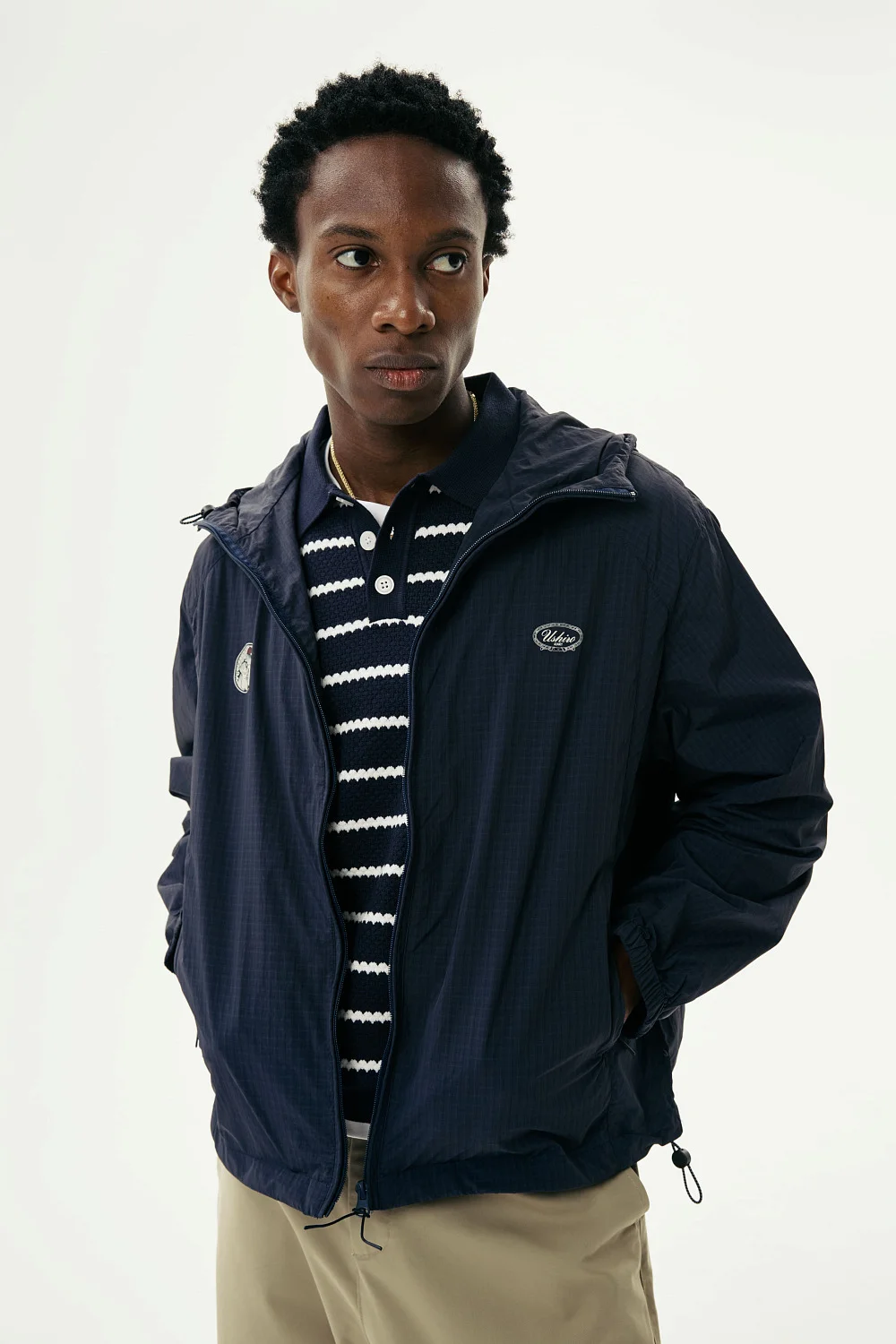 Ветровка - navy blue HJ-893